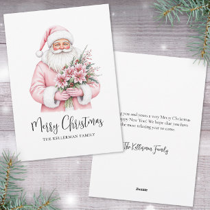 Weihnachtsmann Rosa Weihnachten
