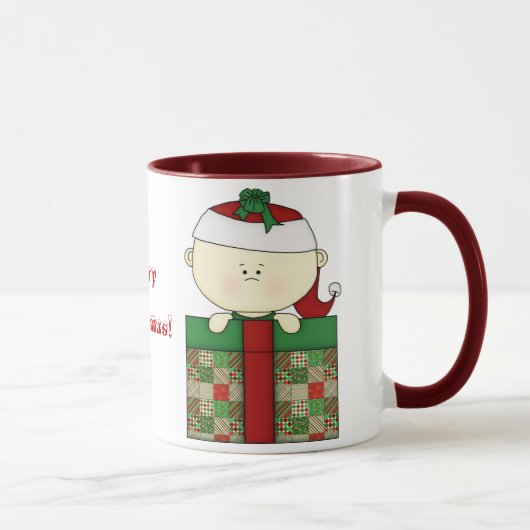 Weihnachtsmann-rot Tasse (Rechts)