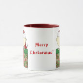 Weihnachtsmann-rot Tasse (Zentrum)