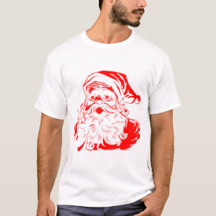 Weihnachtsmann Rot und Weiß Weihnachten T-Shirt