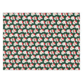 Weihnachtsmann Rote grüne Haut Tone Weihnachten Tischdecke (Vorderseite (Horizontal))