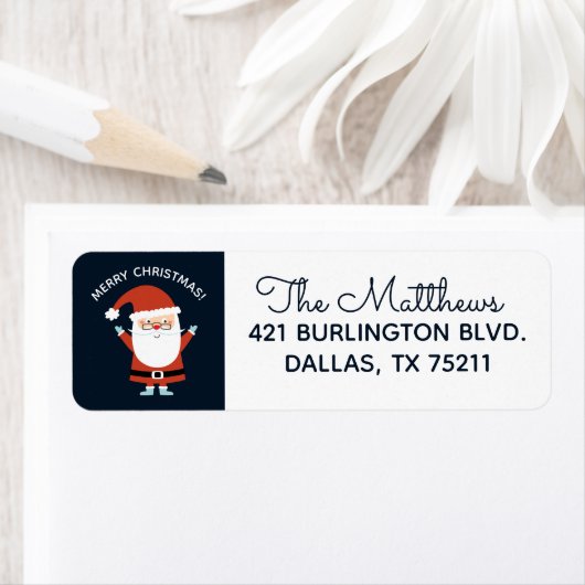Weihnachtsmann-Rücksendeadresse (Insitu)