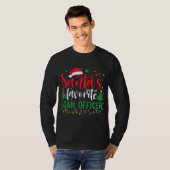 Weihnachtsmann_s Lieblings-Kreditreferentin Weihna T-Shirt (Vorne ganz)