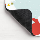Weihnachtsmann - sagen Sie einfach gehen Mousepad (Ecke)