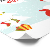Weihnachtsmann - sagen Sie einfach gehen Poster (Ecke)