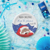 Weihnachtsmann sagt pappteller (Party)