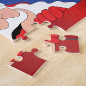 Weihnachtsmann sagt puzzle (Seite)