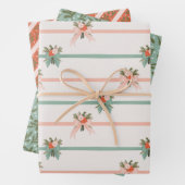 Weihnachtsmann-Sammlung Feiertage Geschenkpapier Set (Beispiel)