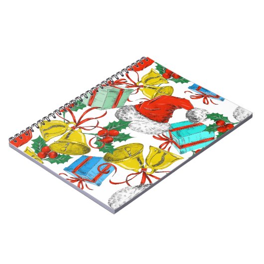 Weihnachtsmann-Sammlung Notizblock (Linke Seite)