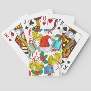 Weihnachtsmann-Sammlung Spielkarten