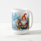 Weihnachtsmann Santa Kaffeetasse (VorderseiteRechts)