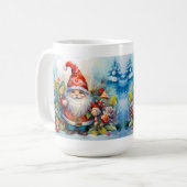 Weihnachtsmann Santa Kaffeetasse (Vorderseite Links)