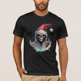 Weihnachtsmann: Santa Skeleton T - Shirt