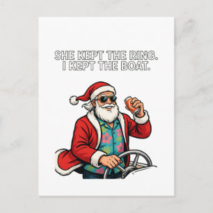 Weihnachtsmann Scheidung Sorgerecht Humor Lustig W Feiertagspostkarte