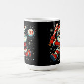 Weihnachtsmann schimpft über das 6-7 Weihnachts-Me Kaffeetasse (Mittel)