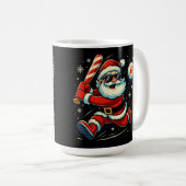 Weihnachtsmann schimpft über das 6-7 Weihnachts-Me Kaffeetasse (VorderseiteRechts)