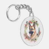 Weihnachtsmann Schlüsselanhänger (Vorderseite links)