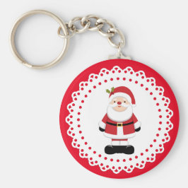 Weihnachtsmann Schlüsselanhänger