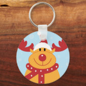 Weihnachtsmann Schlüsselanhänger (Vorderseite)