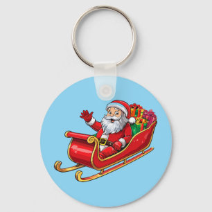 Weihnachtsmann Schlüsselanhänger