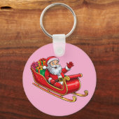 Weihnachtsmann Schlüsselanhänger (Rückseite)