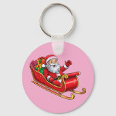 Weihnachtsmann Schlüsselanhänger (Rückseite)