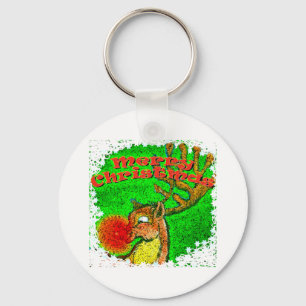 Weihnachtsmann Schlüsselanhänger