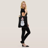 Weihnachtsmann Schneemann Golfball Weihnachtsgolfe Tasche (Am Model)
