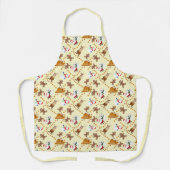 Weihnachtsmann, Schneemann, Weihnachten der Rentie Schürze (Vorderseite)