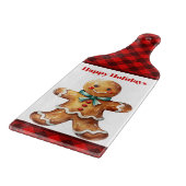 Weihnachtsmann Schneidebrett (Ecke)