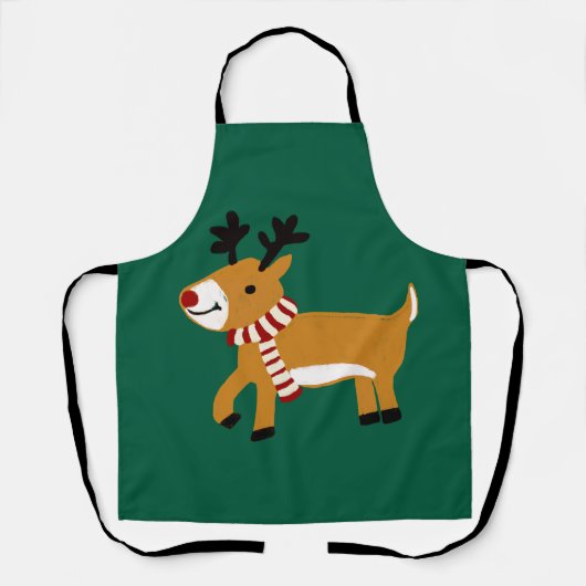 Weihnachtsmann Schürze (Vorderseite)