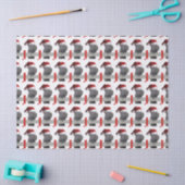 Weihnachtsmann Seidenpapier (Basteln)