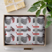 Weihnachtsmann Seidenpapier (Geschenk)