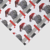 Weihnachtsmann Seidenpapier (Detail)