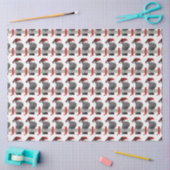 Weihnachtsmann Seidenpapier (Basteln)