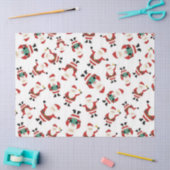 Weihnachtsmann Seidenpapier (Basteln)