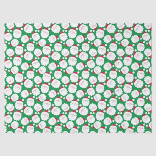 Weihnachtsmann Seidenpapier (Vorderseite)