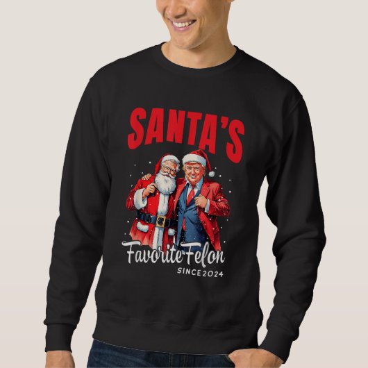 Weihnachtsmann seit 2024 Weihnachten Weihnachten Sweatshirt (Vorderseite)