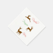 Weihnachtsmann Serviette (Ecke)