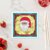 Weihnachtsmann Serviette (Beispiel)