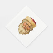 Weihnachtsmann Serviette (Ecke)