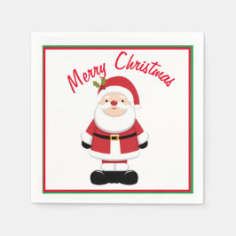 Weihnachtsmann Serviette