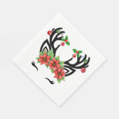 Weihnachtsmann Serviette (Ecke)