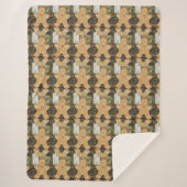 Weihnachtsmann Sherpadecke (Vorderseite)