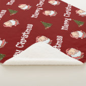 Weihnachtsmann sherpadecke (3/4)