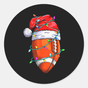 Weihnachtsmann-Shirt-Design für Männer Jungen Chri Runder Aufkleber