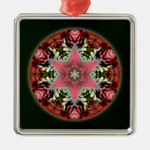 Weihnachtsmann Silbernes Ornament