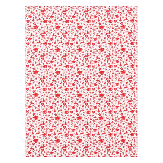 Weihnachtsmann-Skandinavier Stil Tischdecke (Vorderseite)