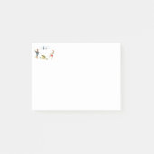 Weihnachtsmann - Snowball Spaß Post-it Klebezettel (Vorderseite)