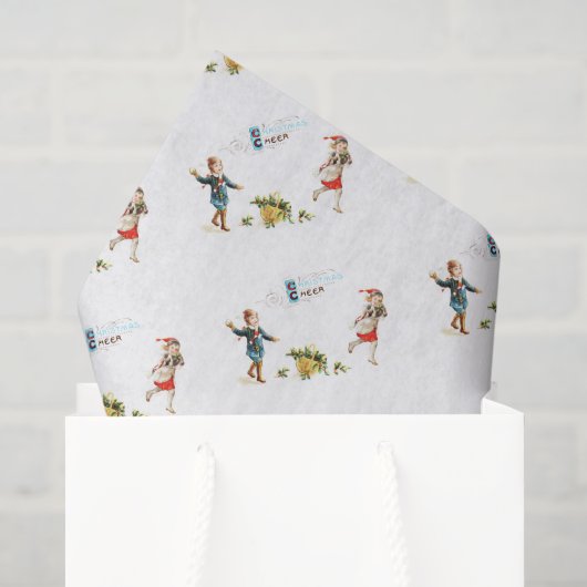 Weihnachtsmann - Snowball Spaß Seidenpapier (Geschenktüte)